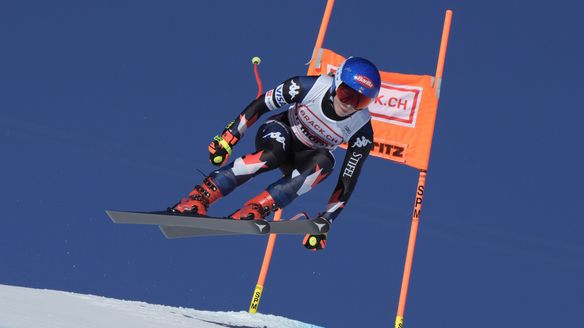 'Shiffrin is always Shiffrin': USA star wins St. Moritz downhill