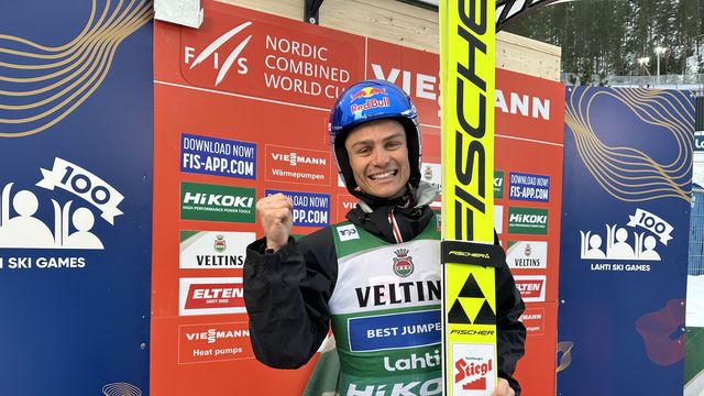 Johannes Lamparter wins the PCR in Lahti (c) FIS