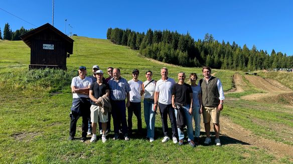 Final site checks completed ahead of the Snowboard Alpine World Cup season