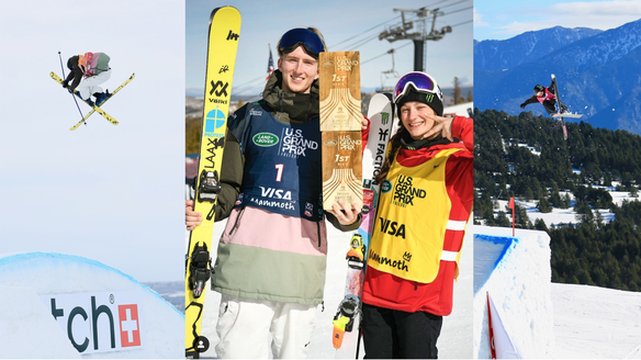 Hoefflin and Ragettli sweep slopestyle globes for the Swiss