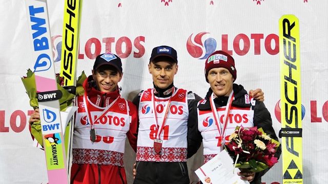 Kamil Stoch, Piotr Zyla, Stefan Hula - © Anna Karczewska / PZN