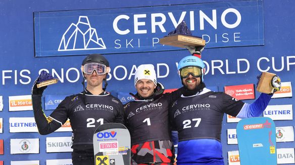 Casta and Dusek stun in Snowboard Cross season opener