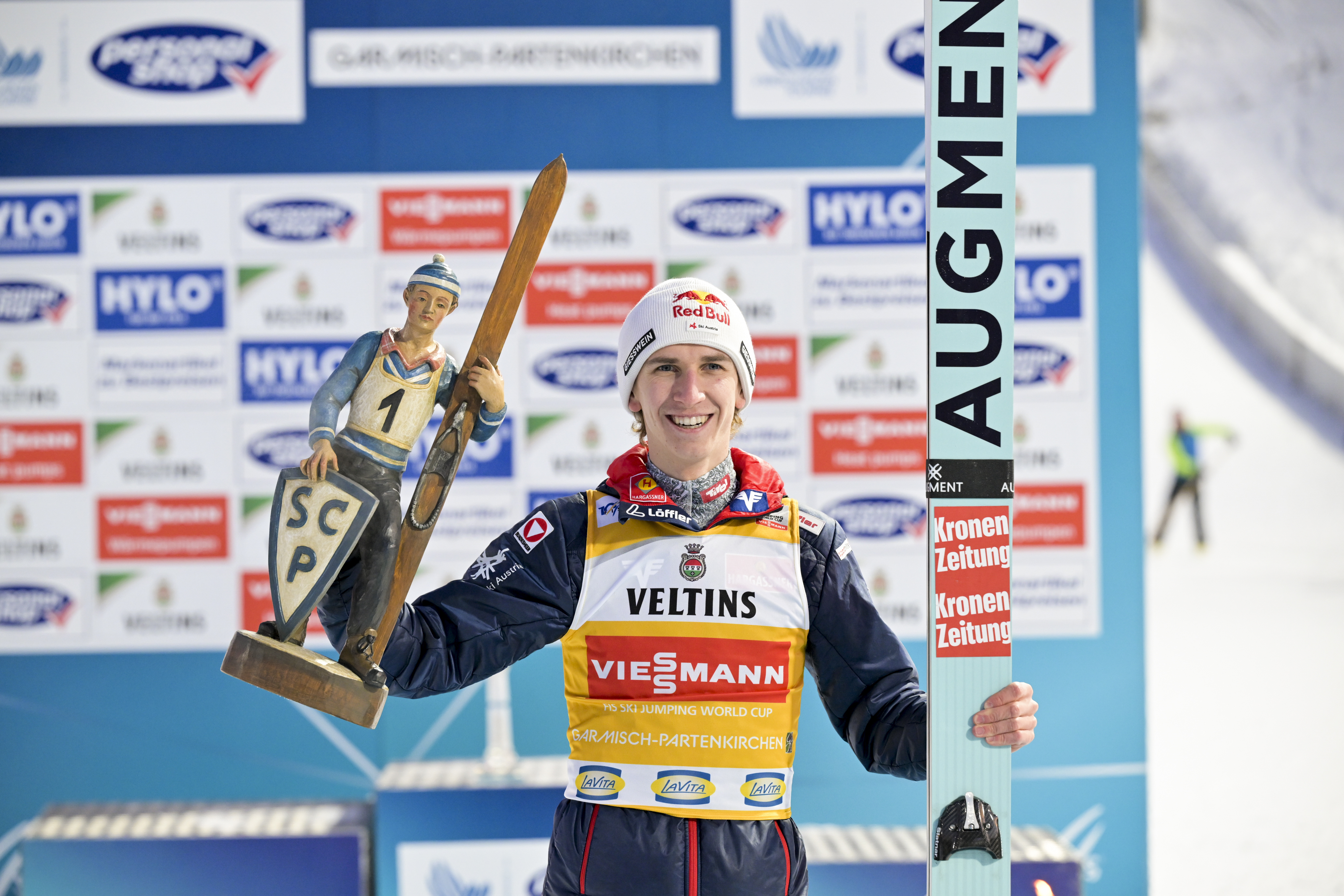 Tschofenig celebrates spectacular New Year’s Day Four Hills success