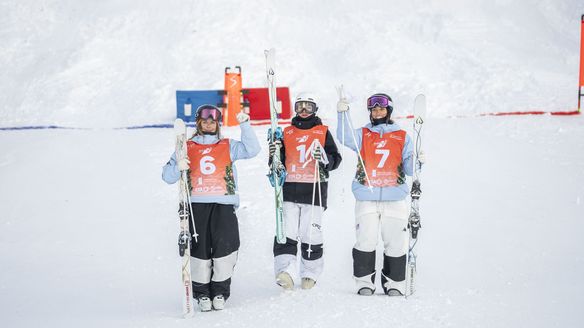 Gorodko and Kroupa make history in Dual Moguls at Junior Worlds in Almaty