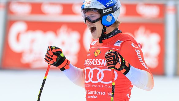Odermatt streak continues with Val Gardena Downhill triumph