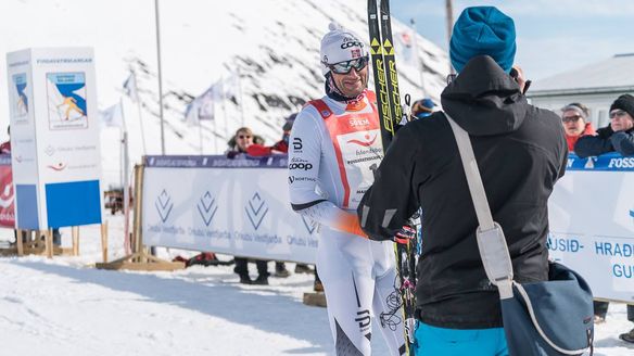 Petter Northug jr. and Britta Johansson Norgren won Fossavatnsgangan 2017