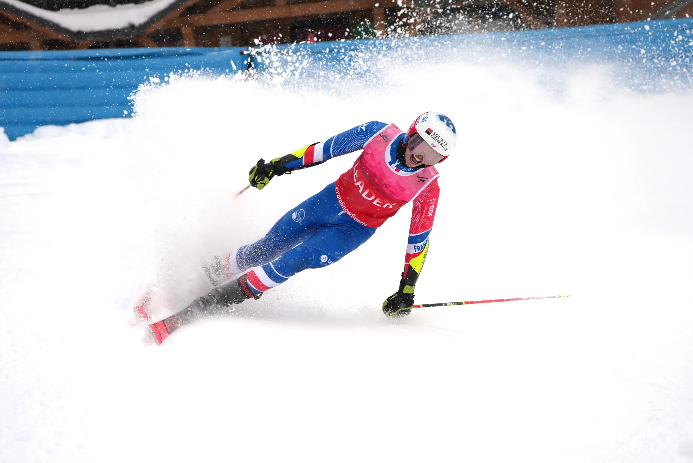 Arthur Bauchet (FRA) at the 2025/26 FIS Para Alpine World Cup in Méribel