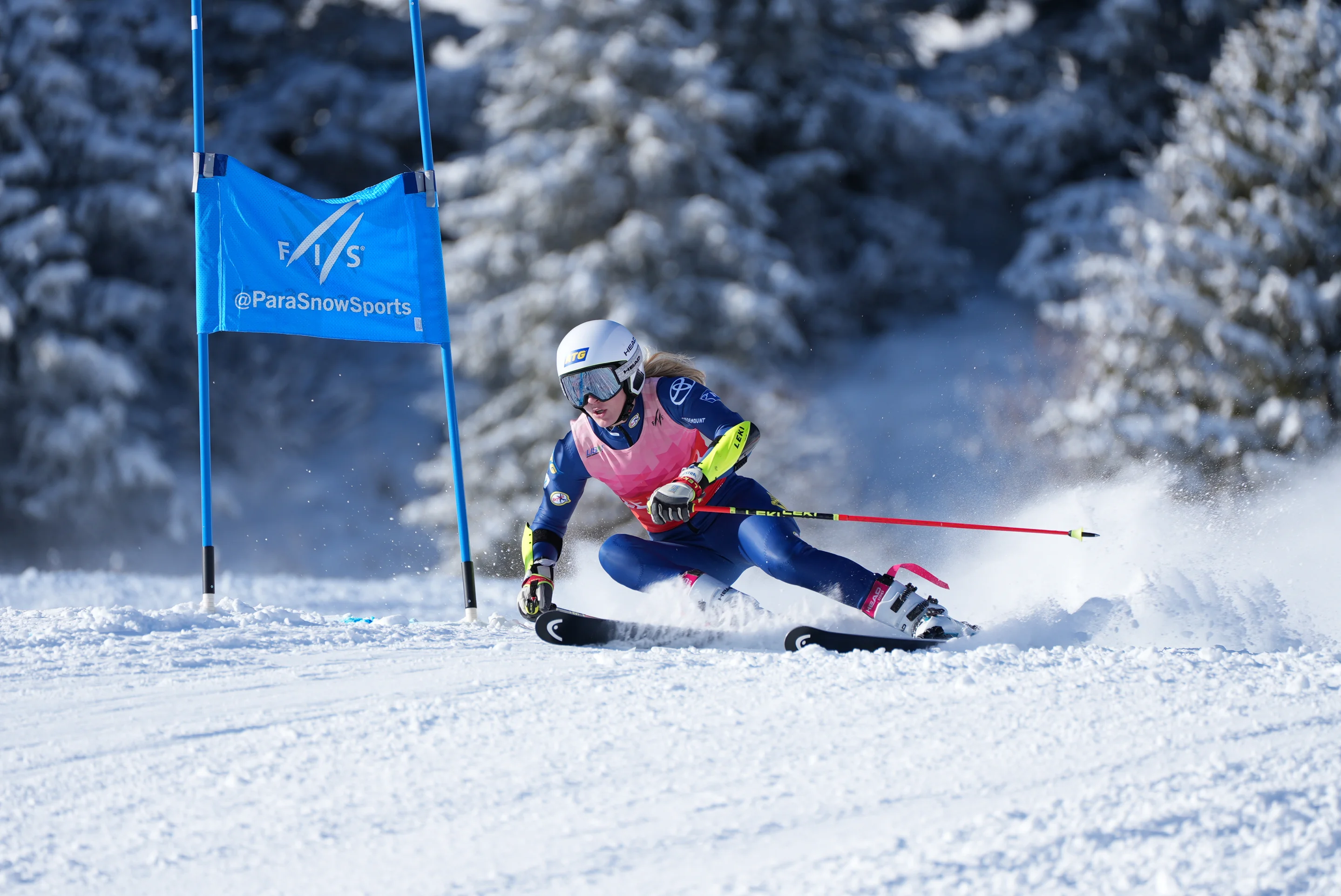 Ebba Årsjö (SWE) at the FIS Para Alpine World Cup