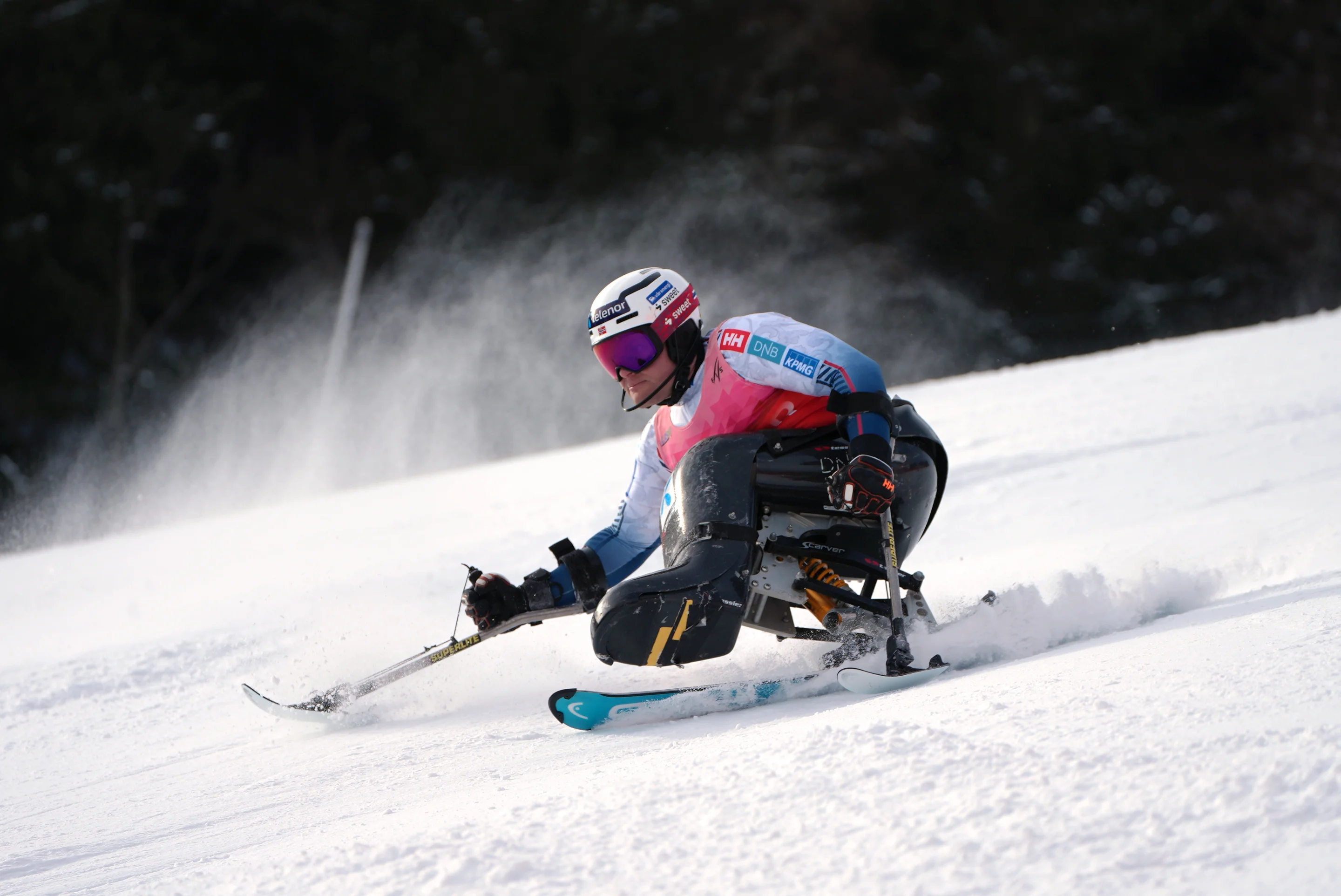 Jesper Pedersen (NOR) at the FIS Para Alpine World Cup