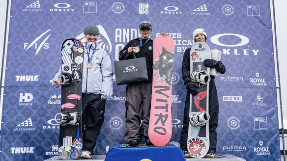 Andes Cup brings Park & Pipe action to Valle Nevado