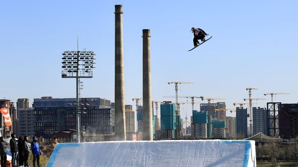 Snowboard big air champions reunite in Beijing for FIS World Cup