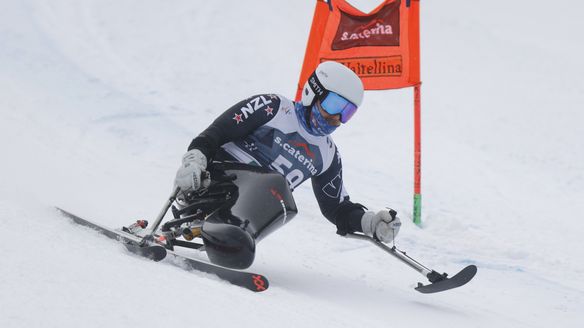 Thrills and hundredths: Para Alpine Downhill drama in Santa Caterina