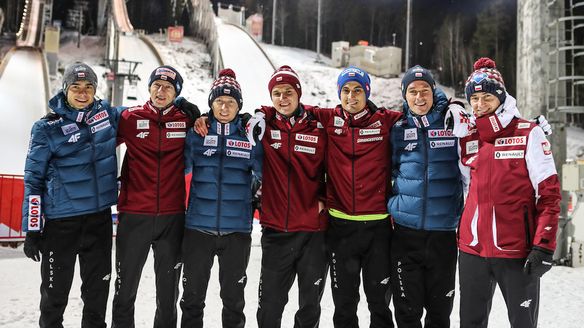 Polish national team with 12 athletes