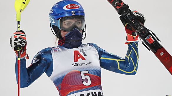 Shiffrin back on top in slalom