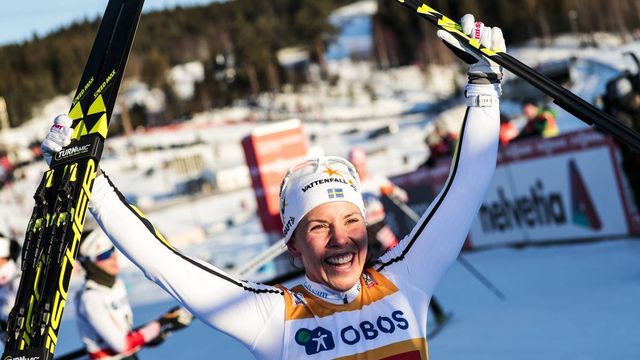 FIS world cup cross-country, skiathlon women, Lillehammer (NOR)