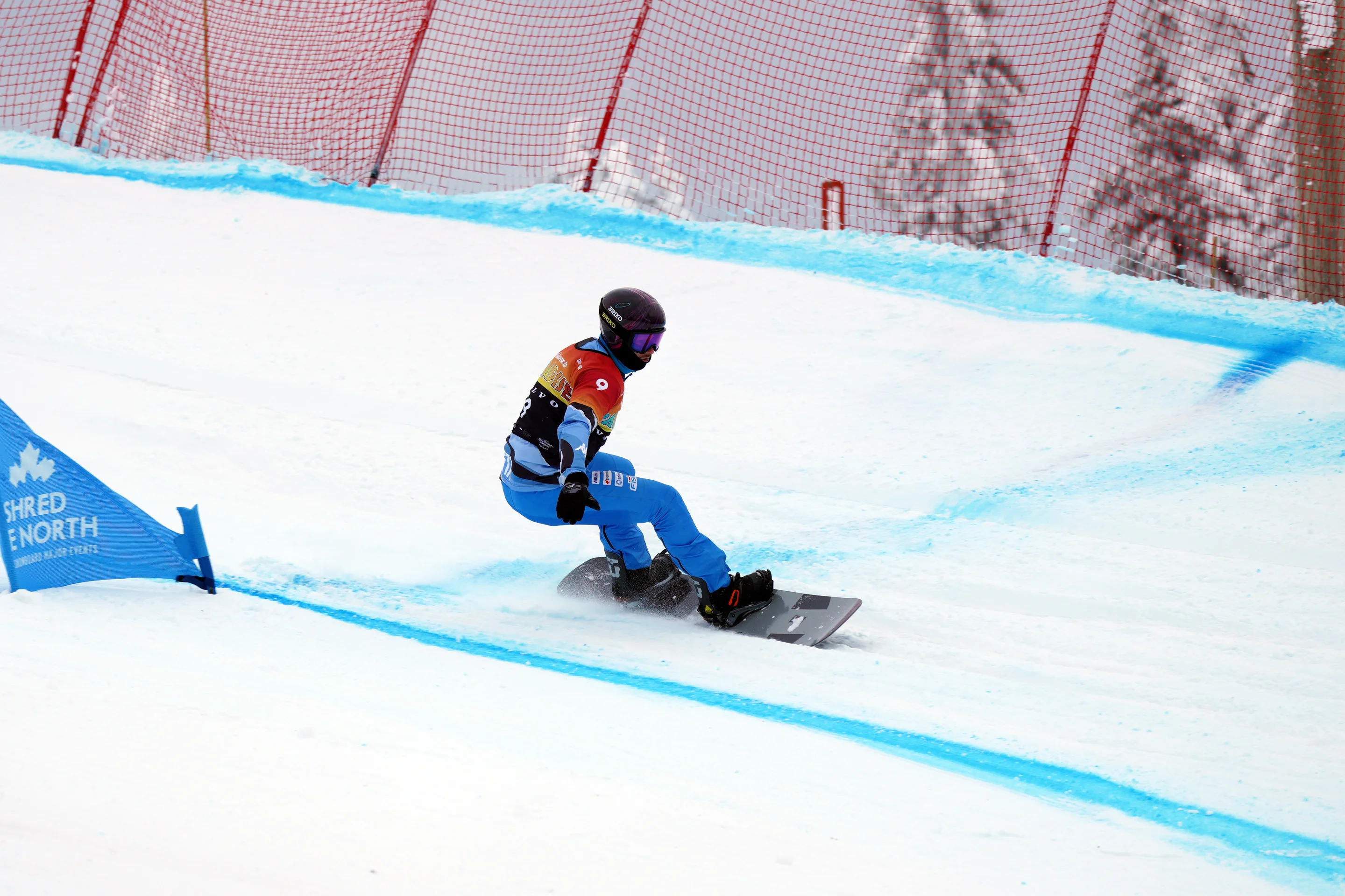 Jacopo Luchini (ITA) at the FIS Para Snowboard World Cup