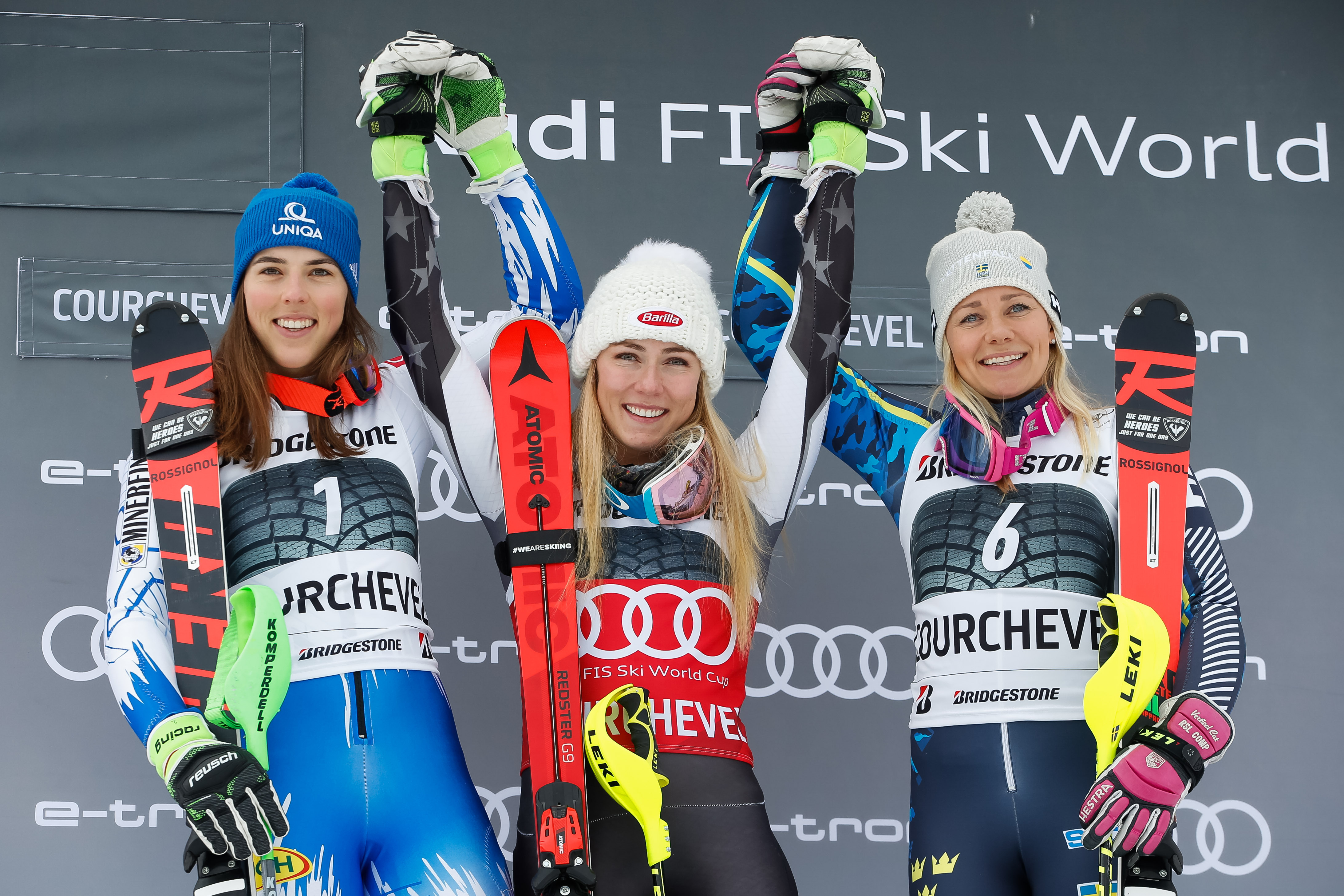 Mikaela Shiffrin wins 50th career World Cup