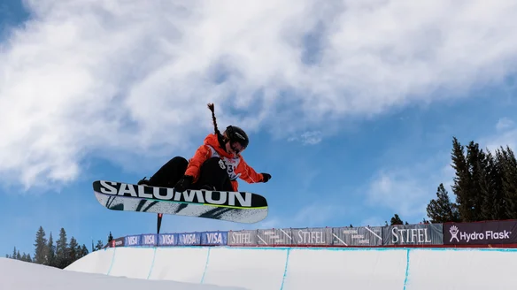 Kim begins Snowboard Halfpipe three-peat bid facing her ‘reflection’