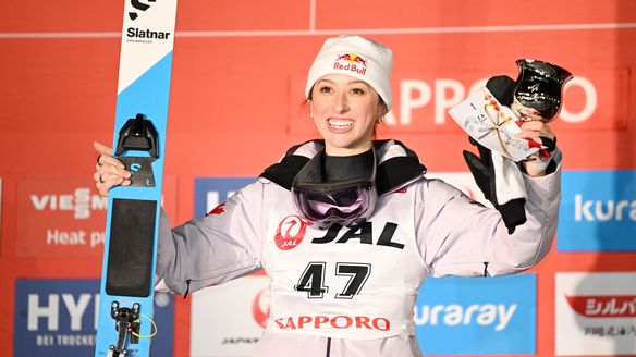 Dominant Loutitt soars to first World Cup win of the season