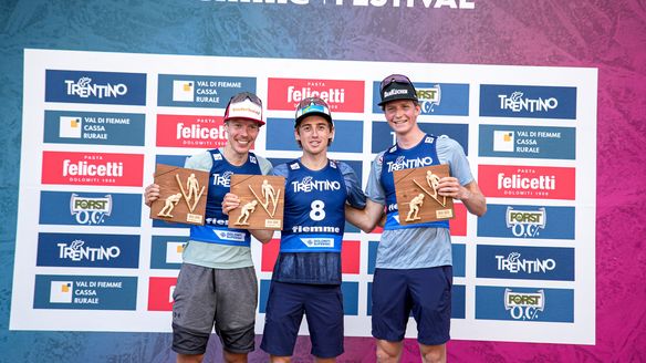Austria celebrates podium sweep in Val di Fiemme