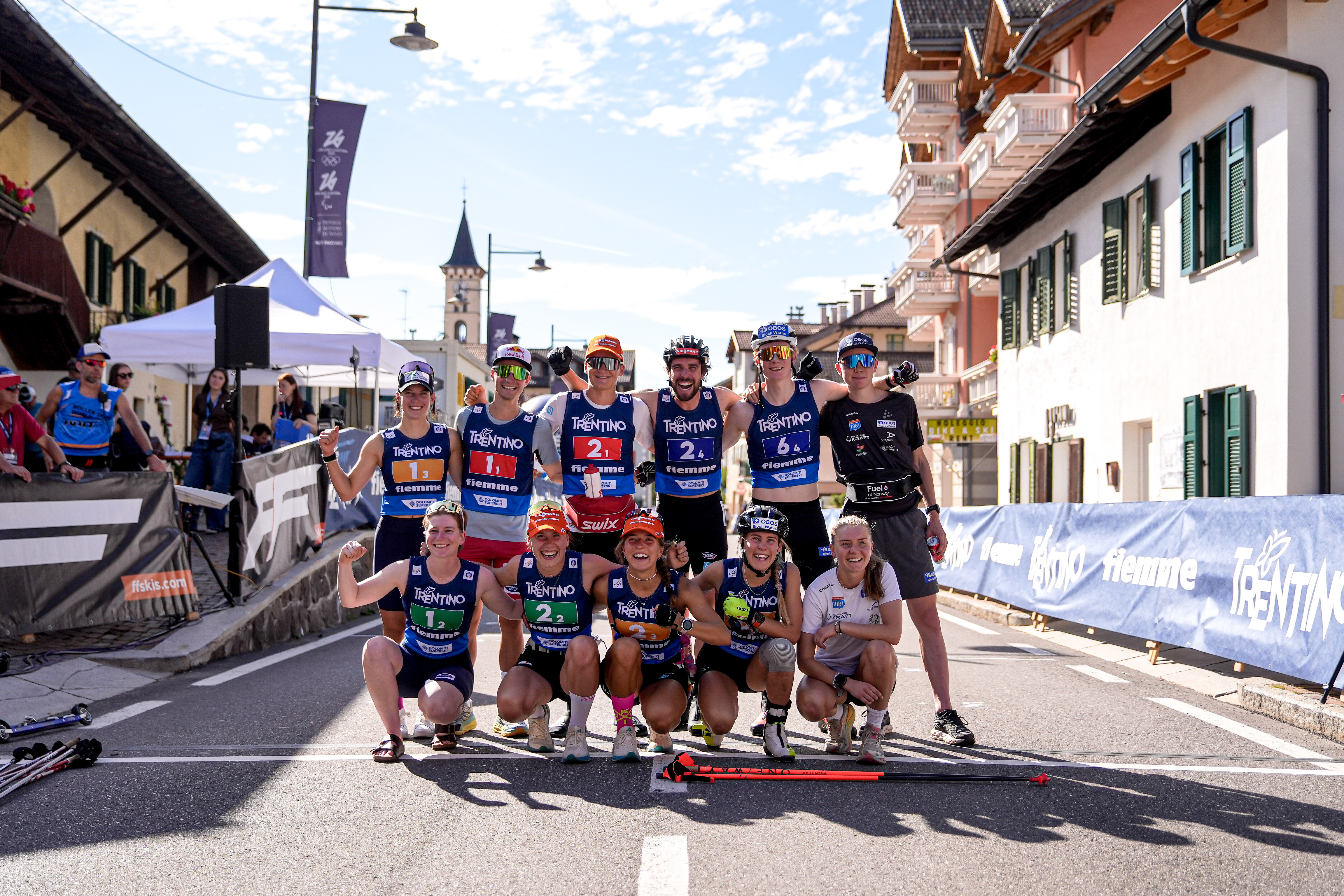 Germany edges Austria in thrilling Mixed Team race