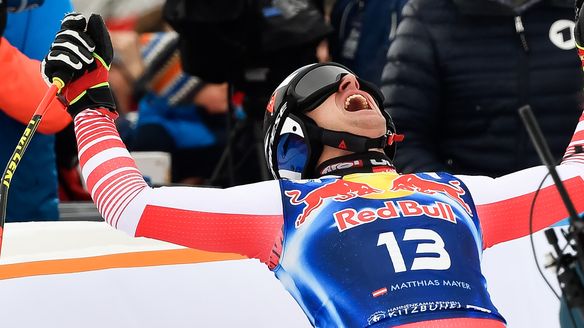 Mayer claims Kitzbühel Downhill