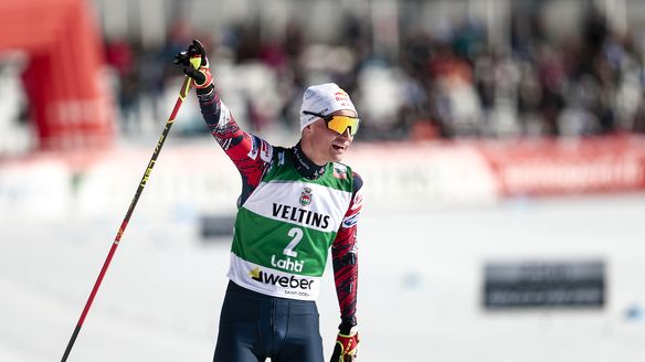 Lamparter cruises to Lahti win to extend lead over Schmid in race for third