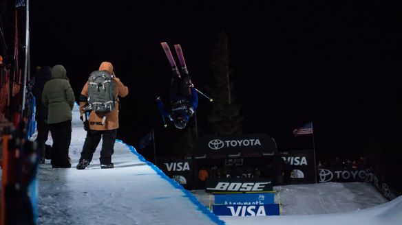 Mammoth Mountain halfpipe World Cup