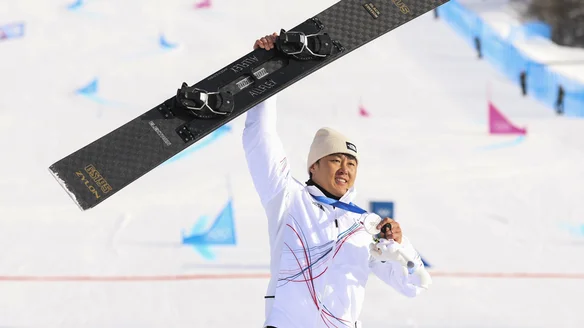 Silver medalist Sangkyum Kim powers forward as a pioneer in more ways than one