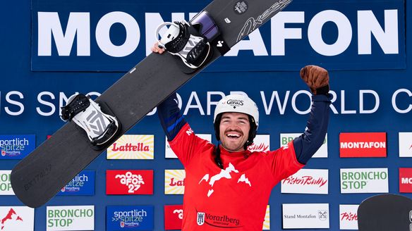 French riders shine in thrilling day of Montafon Snowboard Cross