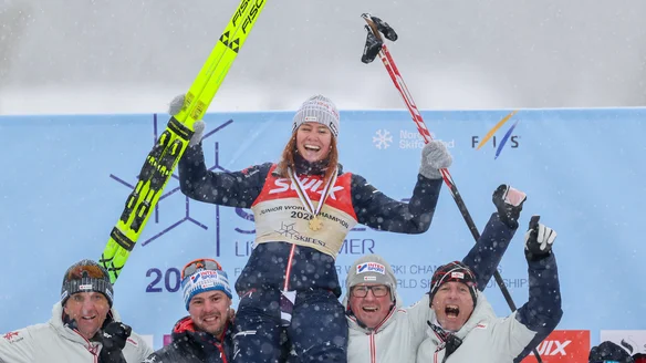 Bucher proves Olympic pedigree to become youth sprint world champion