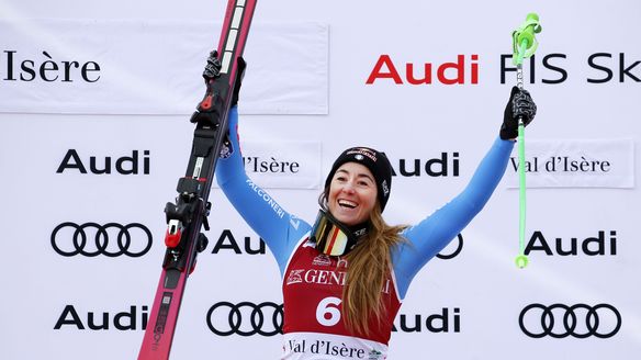 'Pain inside of my soul': Goggia channels emotion to win Sunday's Super G