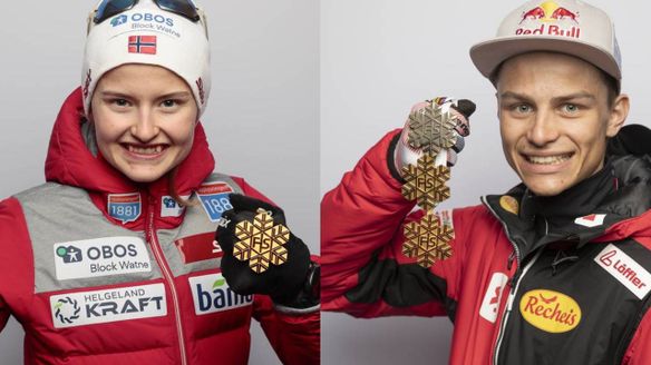 Lamparter and Westvold Hansen win big at Nordic Combined Awards