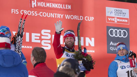 Sundby repeats at Holmenkollen, secures crystal globe