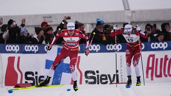 Klaebo cruises Ruka sprint to make it 99 World Cup victories