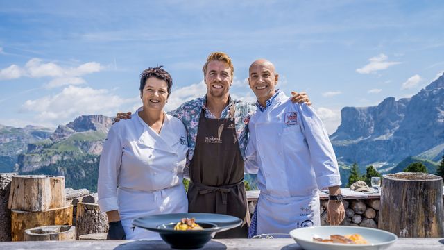 Michelin Star Chef Anna Matscher, Aleksander Aamodt Kilde, Michelin Star Chef Gerhard Wieser