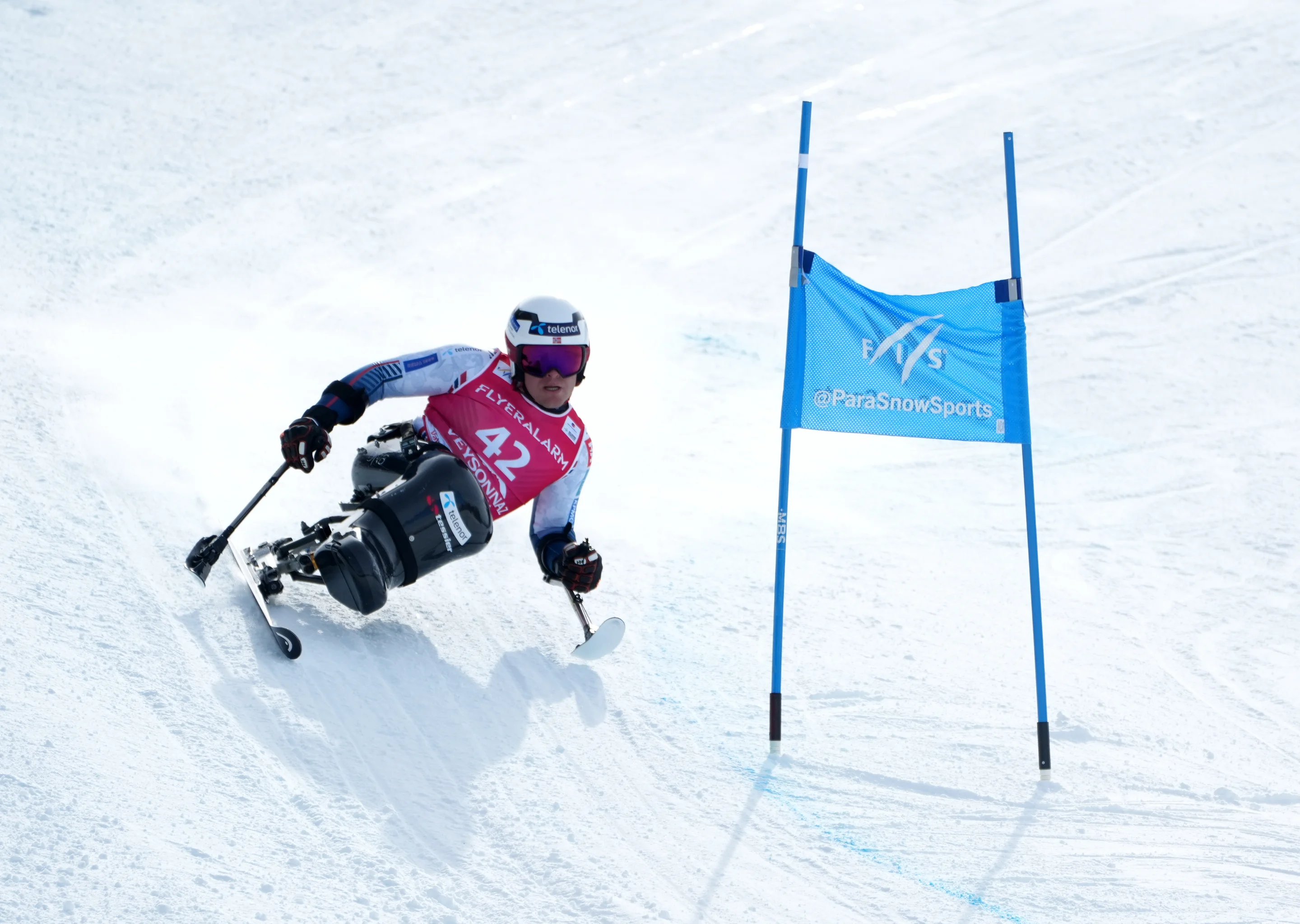 Jesper Pedersen (NOR) at the FIS Para Alpine World Cup