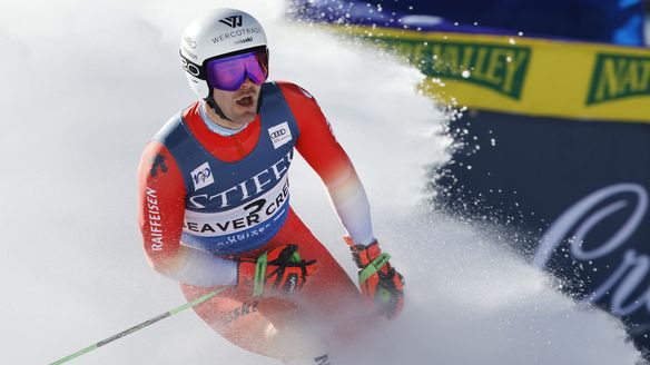 Tumler wins first World Cup as Odermatt's giant slalom woes continue in Beaver Creek