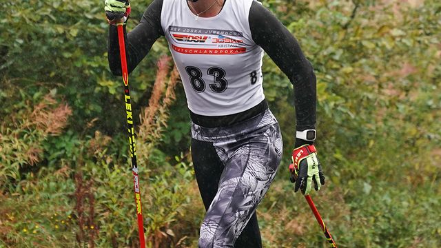 Victoria Carl at German performance tests