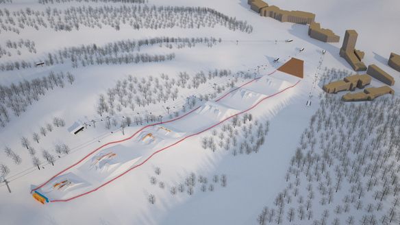 Olympic Slopestyle Course