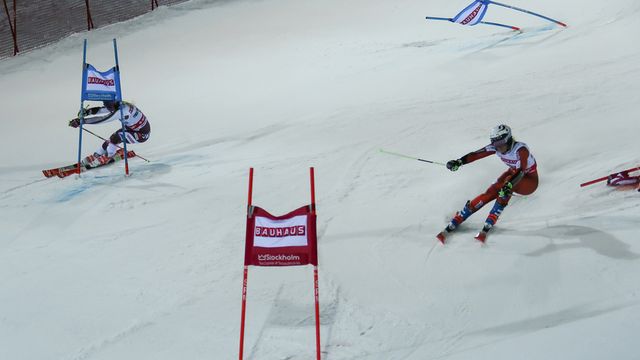STOCKHOLM, SWEDEN - JANUARY 30: @title@ during the Audi FIS Alpine Ski World Cup Men's and Women's City Event on January 30, 2018 in Stockholm, Sweden. (Photo by @photographer@)