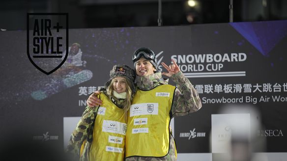 Gasser and McMorris victorious at Air + Style Beijing