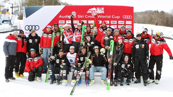 Audi FIS Ski Cross World Cup continues in Blue Mountain