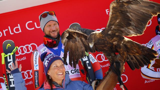 BEAVER CREEK, CO - DECEMBER 02: Aksel Lund Svindal of Norway takes 1st place during the Audi FIS Alpine Ski World Cup Men's Downhill on December 2, 2017 in Beaver Creek, Colorado. (Photo by Alexis Boichard/Agence Zoom)