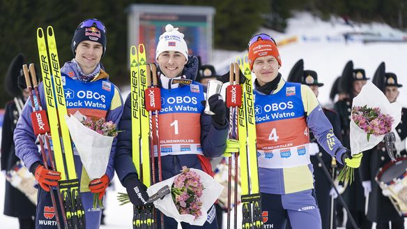 Oslo (NOR): Riiber stays unbeatable in Holmenkollen