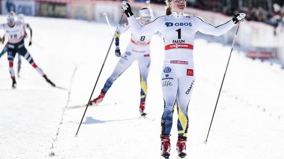 Hanna Falk ends professional World Cup career