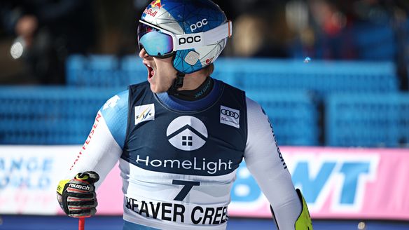 Odermatt opens super-G season with a win