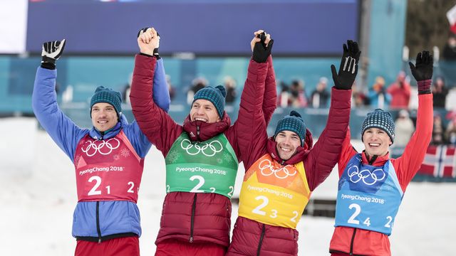 XXIII. Olympic Winter Games Pyeongchang 2018, cross-country, 4x10km men, Pyeongchang (KOR)