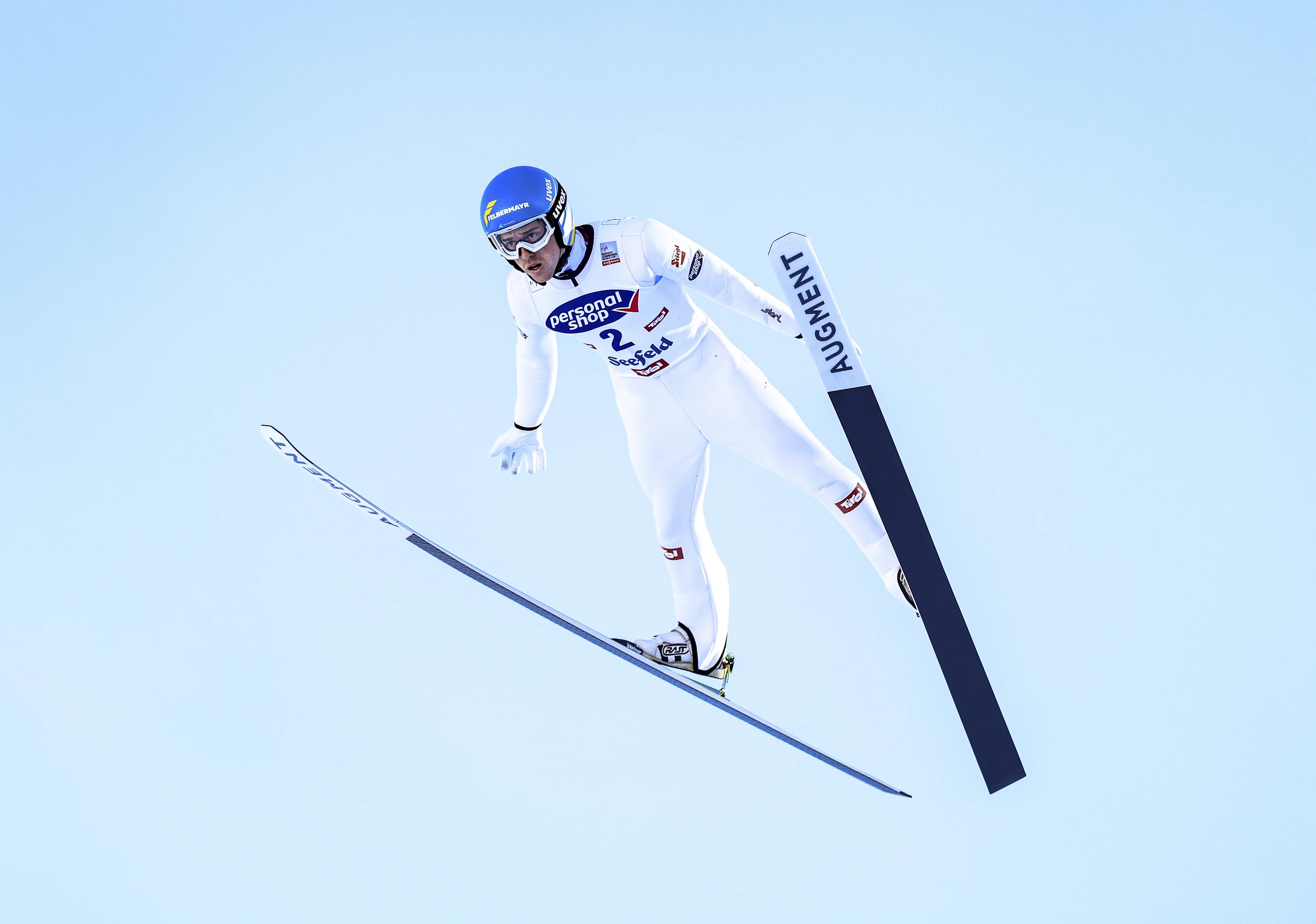 Stefan Rettenegger in the Normal Hill ski jump