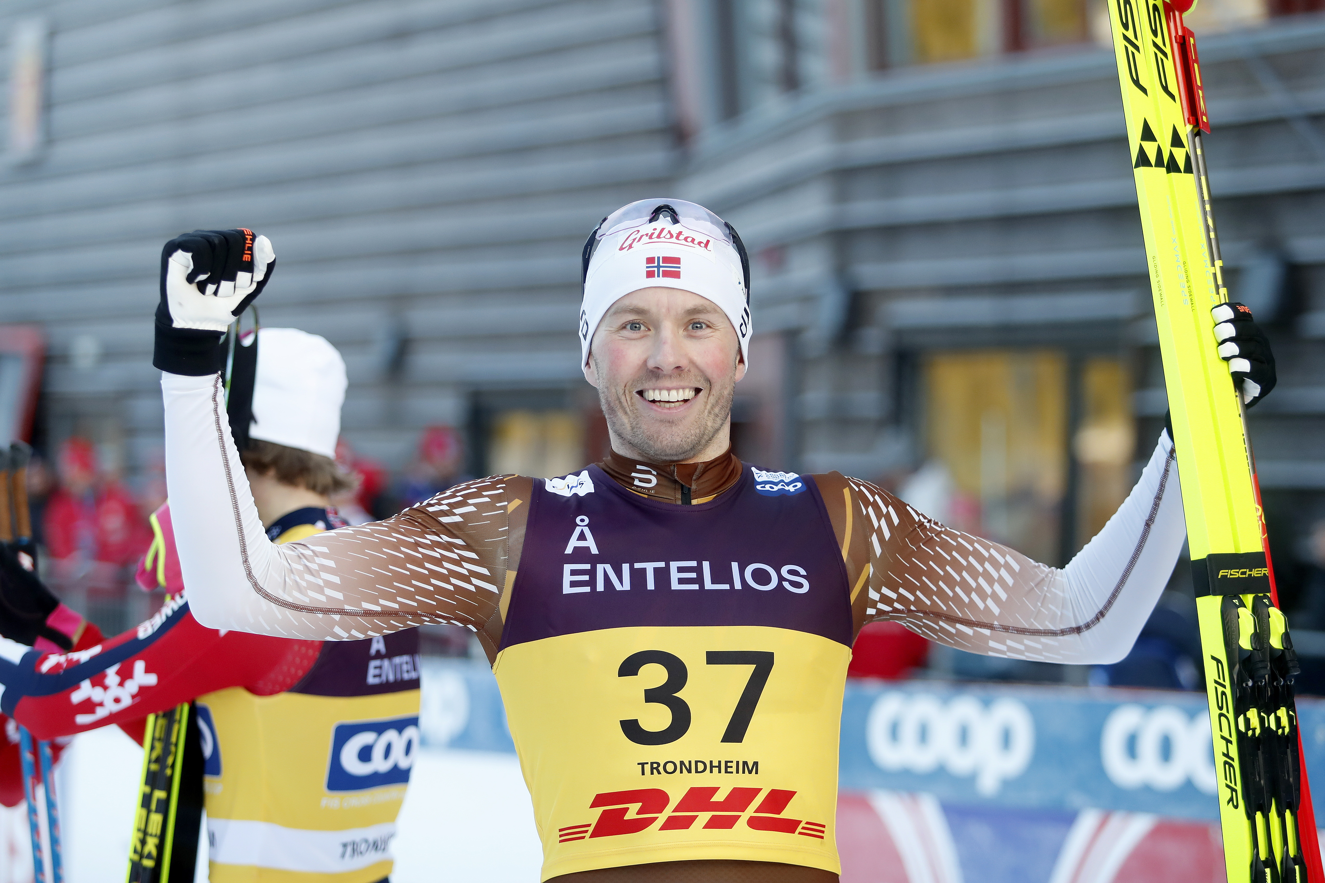 Klaebo wins, but Emil Iversen celebrates first World Cup podium in five years